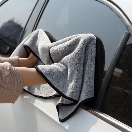 1Pcs Oversized 100x40cm Strong Water Absorption Car Wash Polishing Towel Microfiber Auto Car Window Home Clean Car Accessories