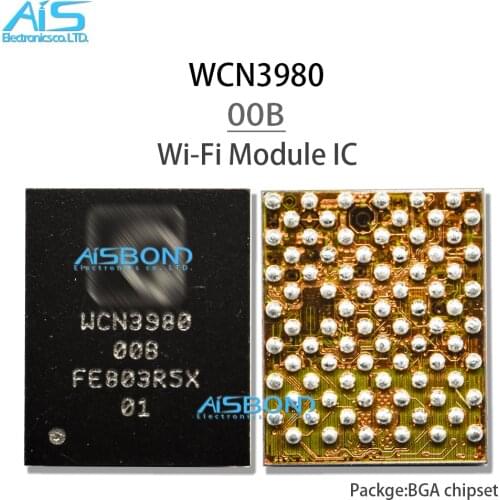 2Pcs/lot New original WCN3980 Wifi IC For Xiaomi 6X CC9 8 MIX2 NOTE3 Wi-fi IC Wireless Module Chip WCN3980 00B