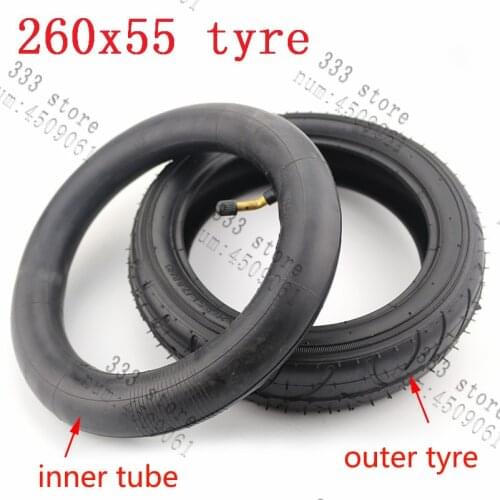 260x55 tyre and inner tube fits Children tricycle baby trolley folding baby cart electric scooter childrens bicycle