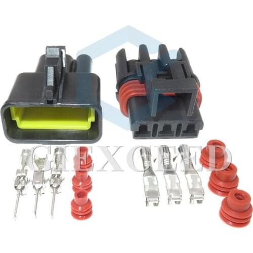 3 Pin 12040977 12040977 Female Male Sealed Auto Connector Waterproof Wiring Harness Socket Plug