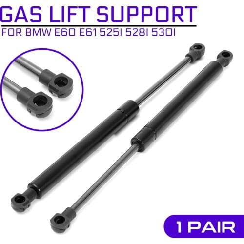Car 2pcs Support Rod Front Hood Gas Lift Support Shock Strut Damper Car Accessories Replacement for BMW E60 E61 525i 528i 530i