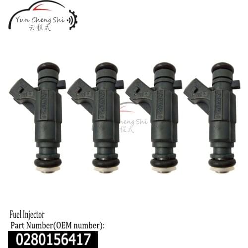 Auto Spare Parts Fuel injector Valve Nozzle 0280156417 For Chana Alsvin Dongfeng