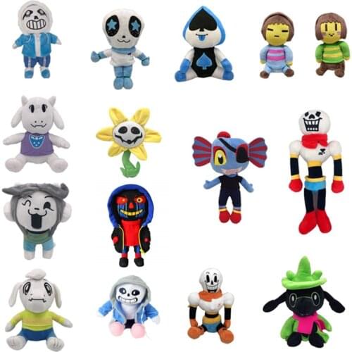 20 style Undertale Plush Toy Doll 20-35cm Undertale toys Sans Frisk Chara Temmie Plush Stuffed Toys for Children Ki