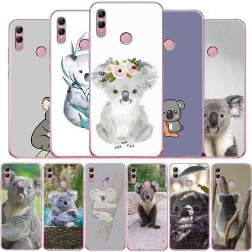Koala Phone Case For Huawei Mate9 10 20 30 Pro lite for honor 9 10 20 30 Lite Pro soft Back Cover