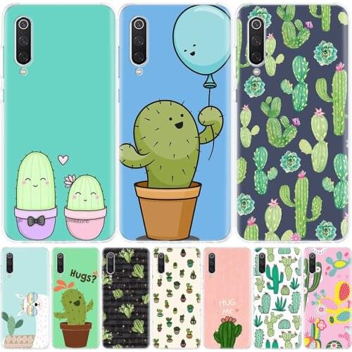 Cactus Vintage Flower Phone Case for Xiaomi Redmi Note 10 9S 9 8T 9 8 7 7A 8A 9A 9C 6A 6 S2 K20 S30 Pro Fashion Cover Capa