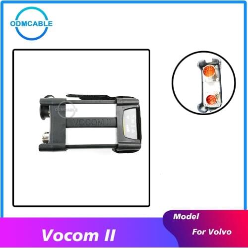 Vocom II with OBD adapter cable FCI8 pin cable for volvo truck Excavator diagnostic scanner tools APCI PTT 2.7 hdd