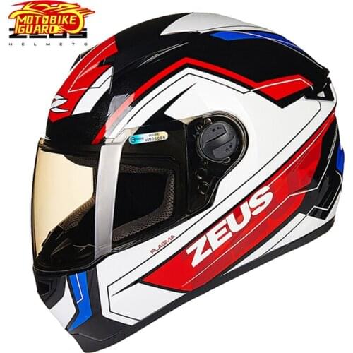 ZEUS Casco Moto Motorbike Multicolor Full Face Helmets Men Women Motorcycle Riding Helmet Racing Motocross Fashion Unisex Helmet