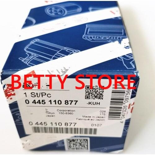 100% Original and new common rail injector 0445110877 16600VZ20B 16600 VZ20B 16600-VZ20B replace 0445110315