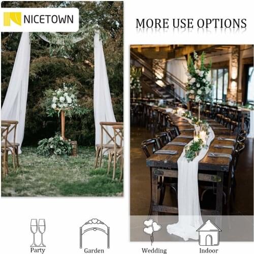 NICETOWN 1pc Hot Sale Multicolor Window Scarf European Style Valance Curtain Scarf Curtain for Living Room 11Colors Morden Tulle