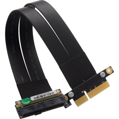 PCI Express 3.0 x4 to U.2 (SFF-8639) Extension Cable Extender Adapter PCIe 4x For U.2 NVMe SSD Chia Mining