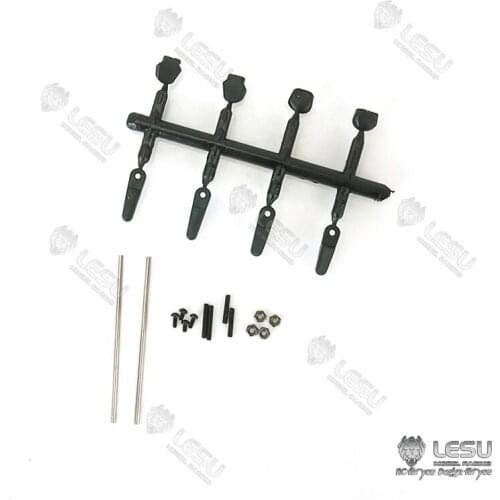 LESU Plastic Rearview Mirror Rack for 1/14 DIY TAMIYA Benz 3348 RC Dumper Truck Model