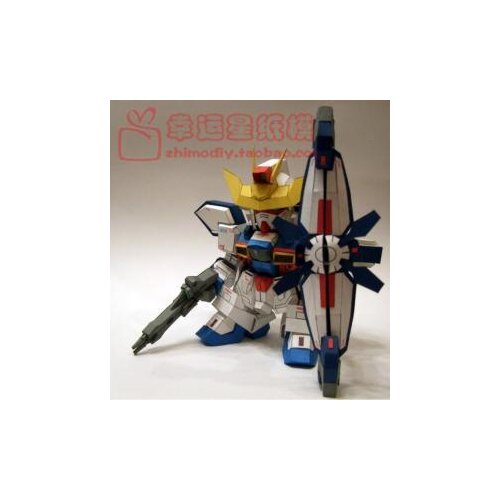 SD Gundam Series GX-9900-DV Gundam XDIVIDER3d Paper Model DIY Manual