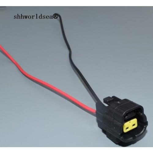 Shhworldsea 178392-6 2 Pin Female Auto Connector Use For Honda Corolla Water Temperature Sensor plug for Toyota Engine