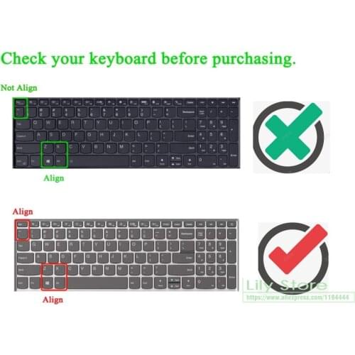 For Lenovo Ideapad Slim 3i 15IGL05 15iil 15igl 3i (15) 15 15.6 inch Silicone Laptop Notebook Keyboard Cover Skin Protector
