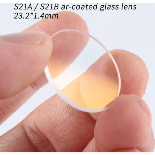 23.2*1.4mm ar-coated glass lens ,suitable for Convoy S21A S21B