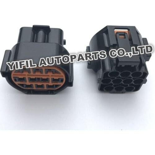 5/10/20/50/100pcs/lot 10 Pin 10 Way LED Headlamps Light Waterproof Connector Plug Socket For Hyundai KIA K2 and IX35 HP066-10021