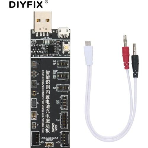 DIYFIX Battery Charger Activation Plate Board Power Supply for iPhone 4-XR XS XS Max for Samsung xiaomi Huawei OPPO VIVO ZET