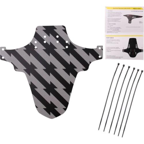 Stars Bike Reflective Fenders Front Rear Tire Wheel Fenders Ultra-thin Mudguard MTB Road Bicycle Fix Gear