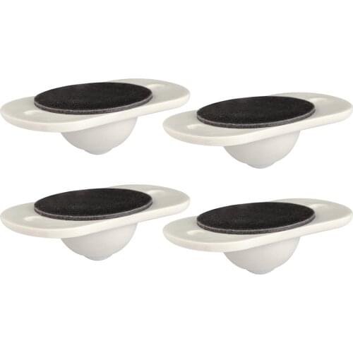 4/8pcs Universal Wheel Furniture Accessories Paste Type Universal Pulley 360° Rotation Wheel For Storage Rack Trash Can Bottom