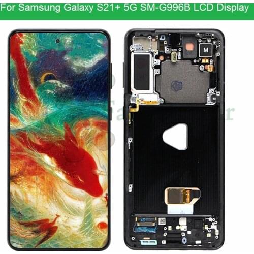 6.2''For Samsung Galaxy S21 Lcd G990,G990F,G990F/DS lcd with frame For Samsung s21 plus 5G G996B/DS lcd display s21 plus lcd