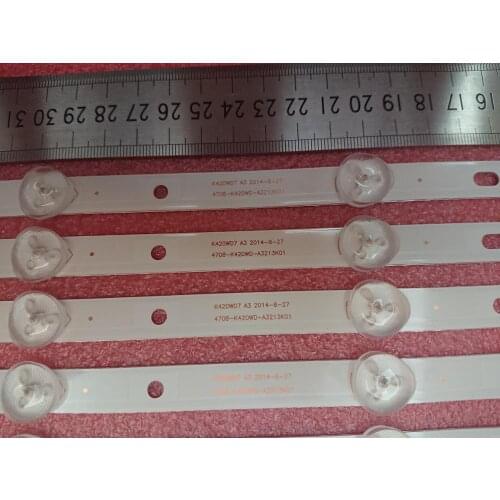 80 PCS/lot LED Backlight strip for 43PFT4001 43PFT6100S 43PHT4001 43PFF5459 42PUF6052 TH-43C500C K420WD7 4708-K420WD-A3213K01