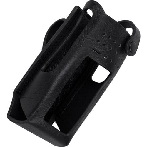 For Motorola Two Way Radio XIRP8668 Super Protective New Hard Leather Carrying Case GP338D Walkie Talkie Radio Leather Case
