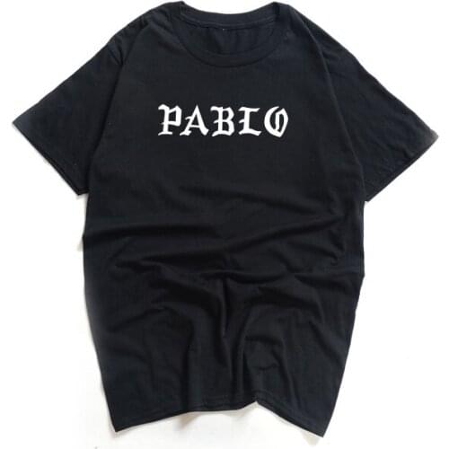The Life Like Pablo T-Shirts Men Kanye West Season 3 Paul T Shirt Male O-Neck Cotton Short Sleeves Justin Bieber Hip Hop Tops