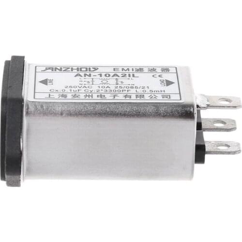 IEC320-C14 IEC Filter Male Socket Panel Mount Power Line EMI Filters