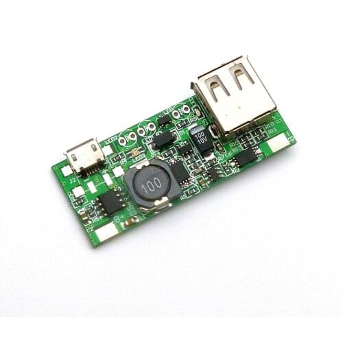 Mobile power supply chip 5V boost board belt recognition module Mobile phone charge MICRO interface