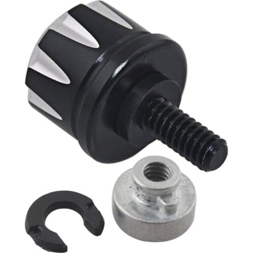 Motorcycle Rear Fender Seat Bolt Tab Screw Mount Knob Cover Kit For Harley Sportster XL1200 883 Touring Dyna CVO 1996-2020