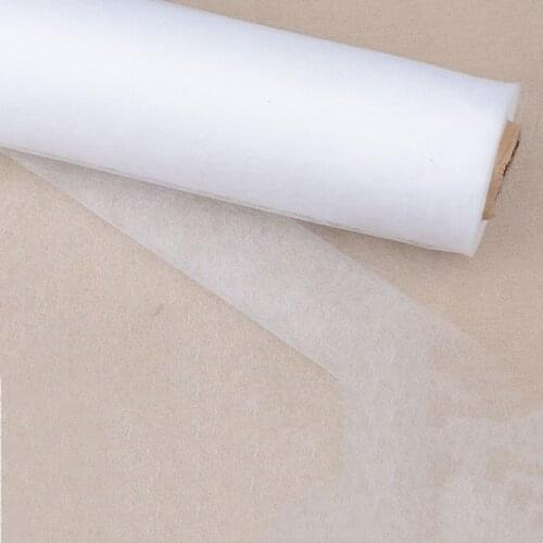 1Piece Hot Sale Non-woven Fabric Interlinings Iron On Sewing Patchwork Double-sided Lining Garment Adhesive Accessory 112cm X1m