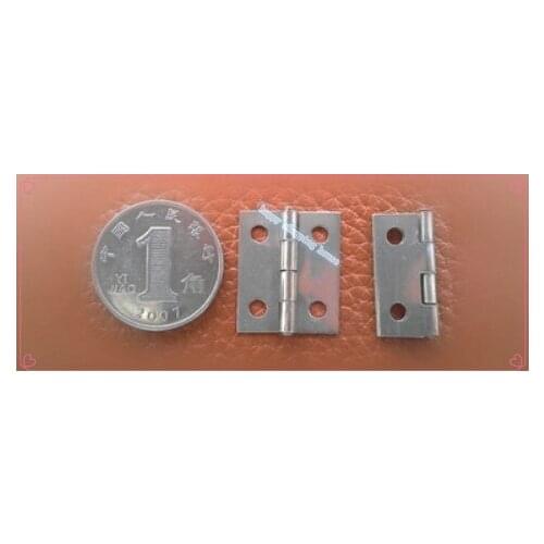 Hinges for wooden wine box & decorative hinges 304 stainless steel hinge small crafts 18mmX15mmX0.5mm