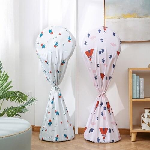 Electric Fan Cover Dustproof Round Standing Fans Mesh Shield Protector Bag Damp-Proof Pedestal Floor Fan Anti-Dust Covers