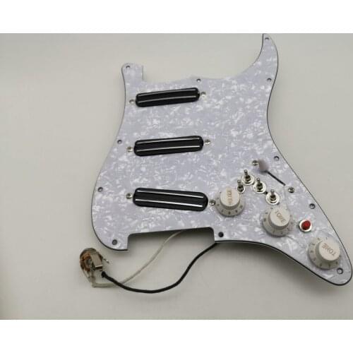 Stratocas style Guitar Pickups fully loaded pickguard Humbucker Pickups Equipment Multifunctional push-pull single cut switch