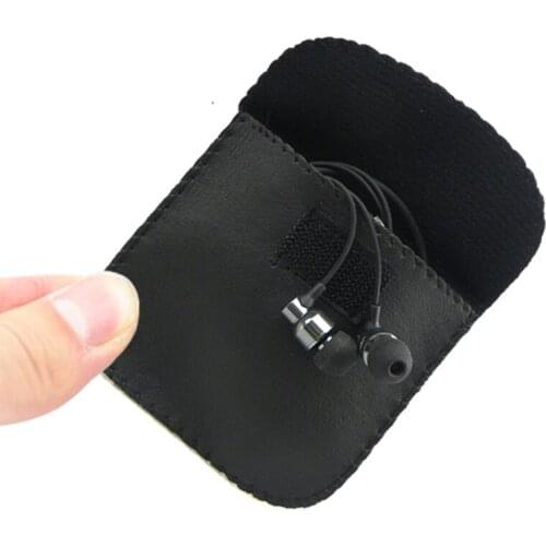 YYDS Mini Earphone Storage Bag Protective Sleeve Pouch Data Charging Cable Case Coin Purse