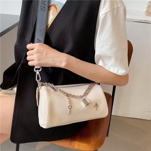 Women‘s Bag Luxury Soft Cowhide Shoulder Bag Genuine Leather Women Handbag New Fashion Chain Totes Designer Female Messenger Bag