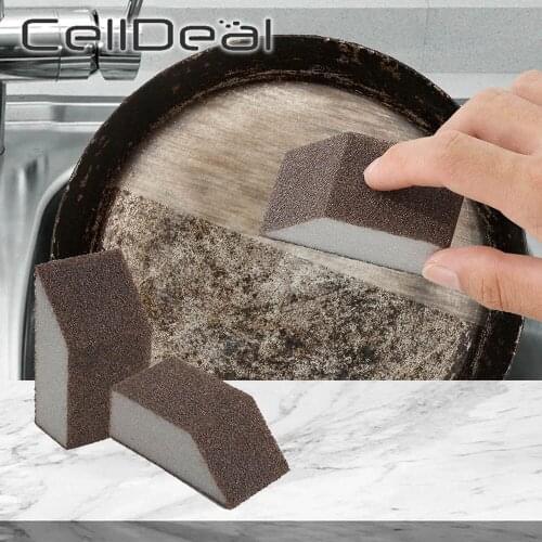 1/5/10/20/30/50Pcs Magic Sponge Brush Dish Pot Washing Brush Rust Dirt Stains Clean Tools Household Kitchen Cleaning Accessories