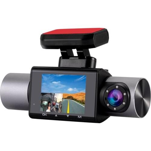 2 Inch Car Dash Cam HD 1080P Car Video Camera Driving Recorder Rear View 3 Lens GPS Night Wide Angle Dashcam Video Amicable