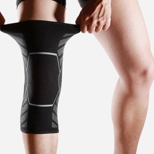 2021 Huan Wei Athletics Sport Joint Support Knee Pad Leg Assist Brace Sleeves