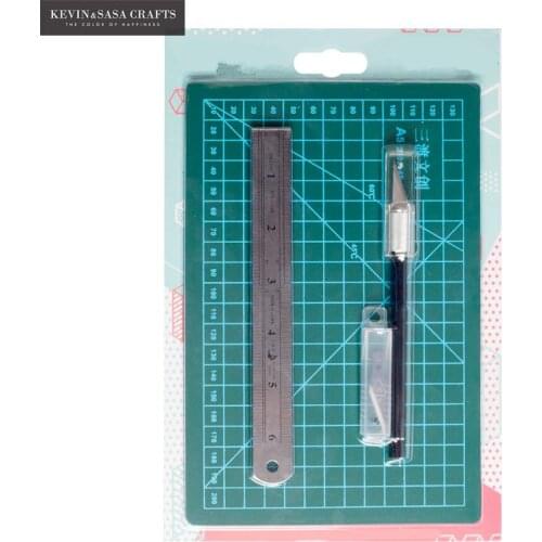 3Pcs/Set Cutting Board Set Washi Tape Tools Craft Mat Stationery Office A5 Size Presented By Kevin&Sasa Crafts