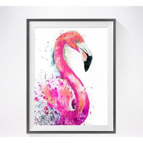 5D DIY Diamond Painting flamingos Diamond Embroidery Cross Stitch Floral Decoration dmc needlework mosaic Rhinestone