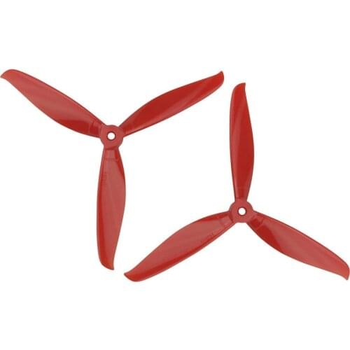 8 Pairs KINGKONG/LDARC 7040 3-blade CW CCW Propeller Red Yellow Black Gray for RC Drone FPV Racing
