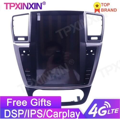 12.1inch Android 10 Radio For Mercedes-Benz GL ML W164 X164 2012-2 Car Multimedia Player GPS Navigation Stereo Tape Recorder DSP