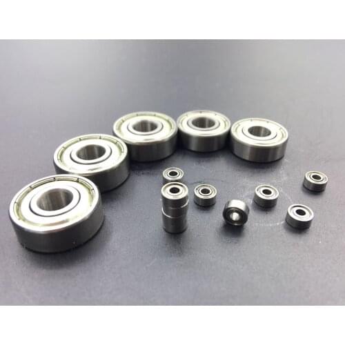 Free shipping! 10pcs/lot 3D Printer Part high quality deep groove ball bearing 606 zz miniature ball bearing 6x17x6mm