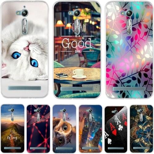 For Asus Zenfone Go ZB500KL ZB500KG Case Silicone Back Cover For Asus Zenfone Go ZB500KL X00ad Phone Case For Asus ZB500KL Case