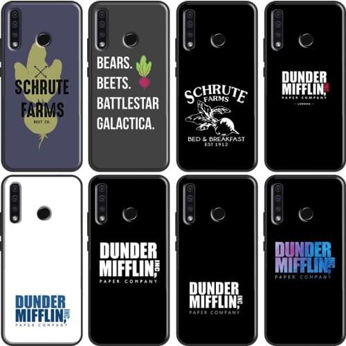 Dunder Mifflin The Office For Huawei Honor 10i 7C 7A 6C 4C Pro 8A 9A 6X 7X 8X 9X 7S 8S 9S 8 9 20 10X 10 Lite Case