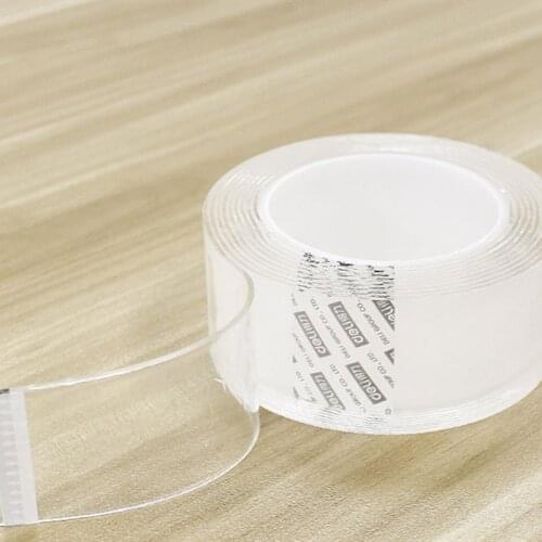 2 MM Thick Double-Sided Nano Tape Waterproof Home Clean For Kitchen Reusable Household Cleaning Tool Bathroom Self-Adhesive Tape