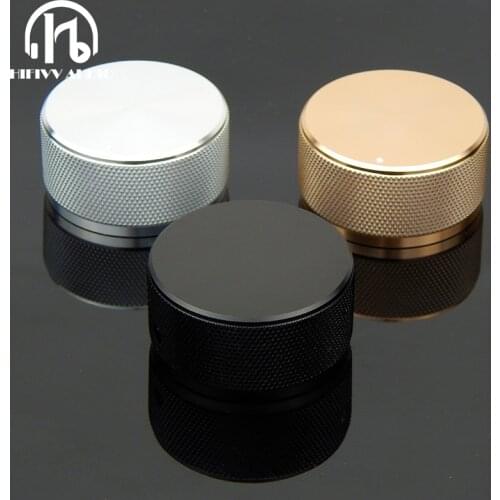 HIFI audio amp Aluminum Volume knob 1pcs Diameter 44mm Height 22mm amplifier Potentiometer knob