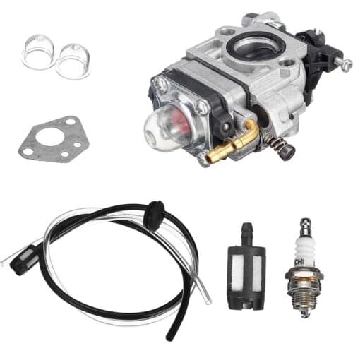 Motorcycle Carb Carburetor 15mm 2 Stroke Carburettor for 43Cc 47Cc 49Cc 50Cc 52Cc Scooter ATV Dirt Bike Lawn Mower