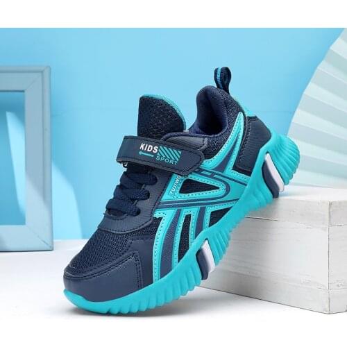 Sport Children Shoes For Kids Sneakers Boys Casual Shoes Girls Sneakers Breathable Mesh Leather Running Trainers Footwear